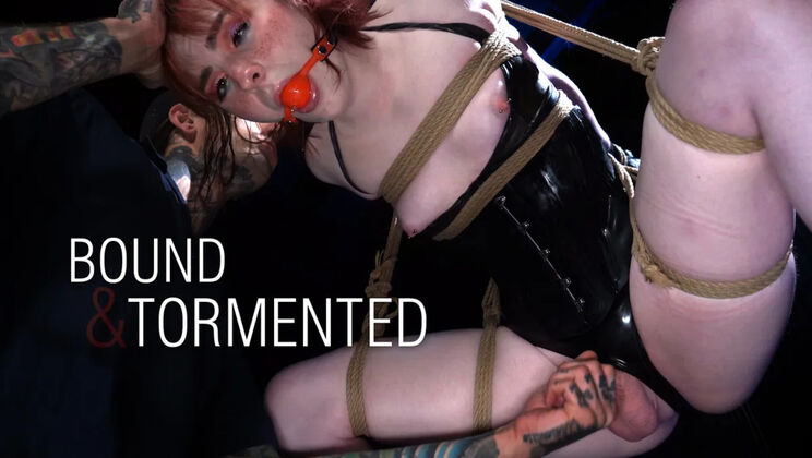 [TSSeduction(Kink)] - Brunette Beauty Ella Hollywood in Bondage - Ruckus - Ella Hollywood
