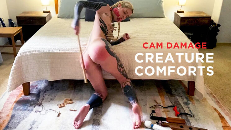 [KinkyBites] - Creature of Comfort: BDSM Domination and Foot Fetish - The Pope - Cam Damage
