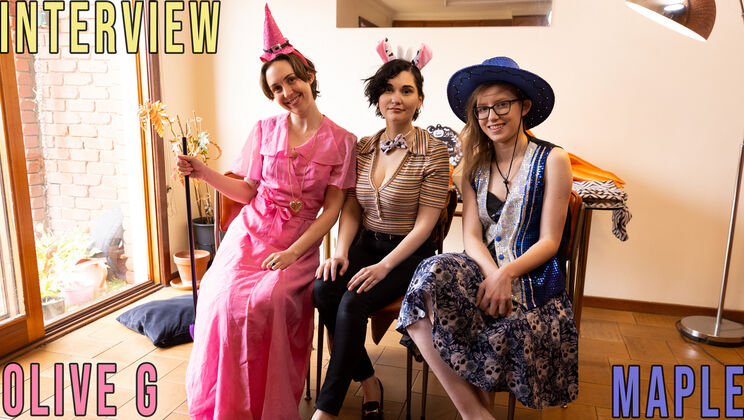 [GirlsOutWest] - Aussie Girls Maple & Olive G Share Secrets in Interview