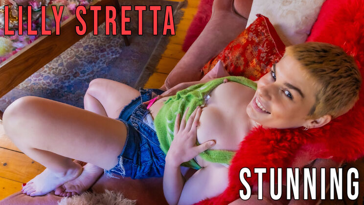 [GirlsOutWest] - Australian Cutie Lily Stretta Masturbates - Lily Stretta