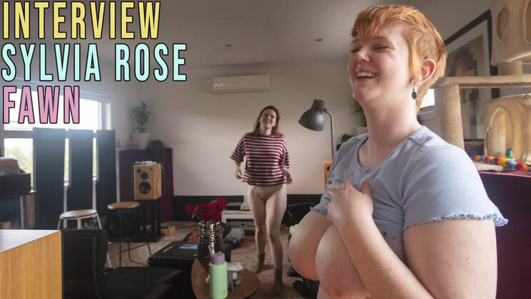 [GirlsOutWest] - Aussie Redheads Fawn & Sylvia Rose in Big Tits Interview