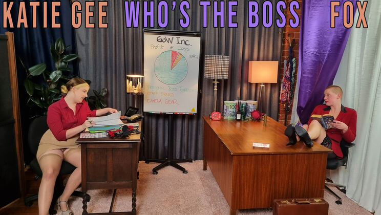 [GirlsOutWest] -  Lesbian Boss - Fox & Katie Gee  - Katie Gee - Fox