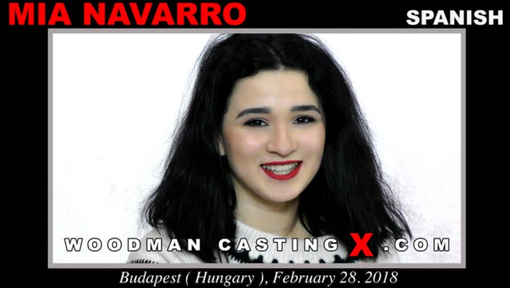 [WoodmanCasting] - Beauty Mia Navarro in Cumshot Action - Mia Navarro