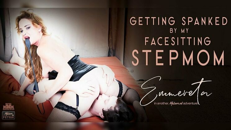 [Mature.nl] - Dominant Czech Stepmom Spanks Stepson - Lenny Yankee - Emmereta