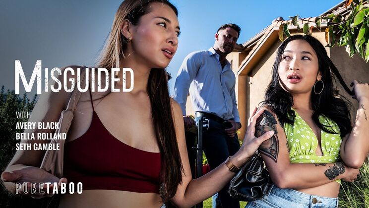 [PureTaboo] - Lesbian Love with Big Tits and Big Ass - Seth Gamble - Bella Rolland - Avery Black