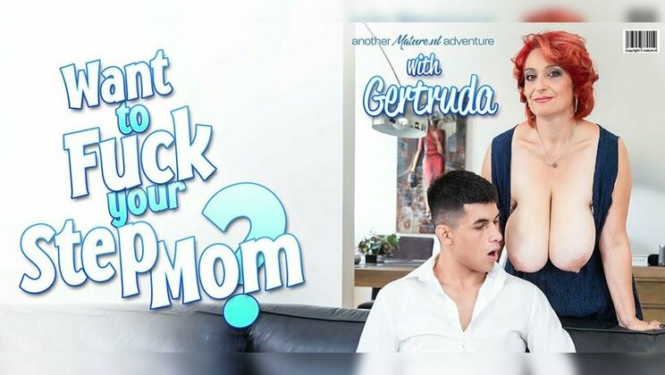 [Mature.nl] - Lucky Stepson Fucks Mature Stepmom with Natural Tits
