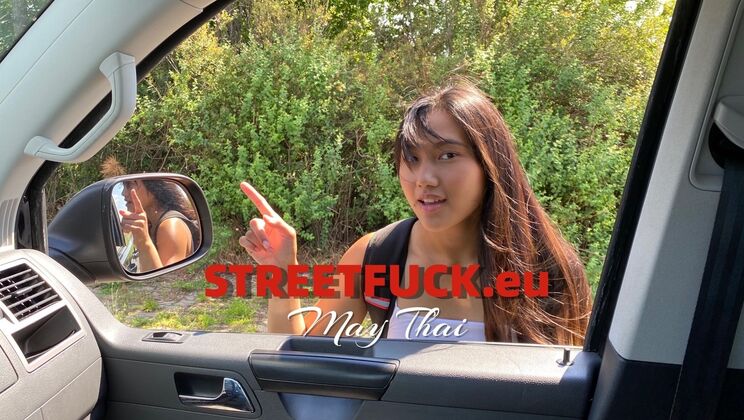 [StreetFuck] - Missed Bus, Got Fucked - May Thai's Story
