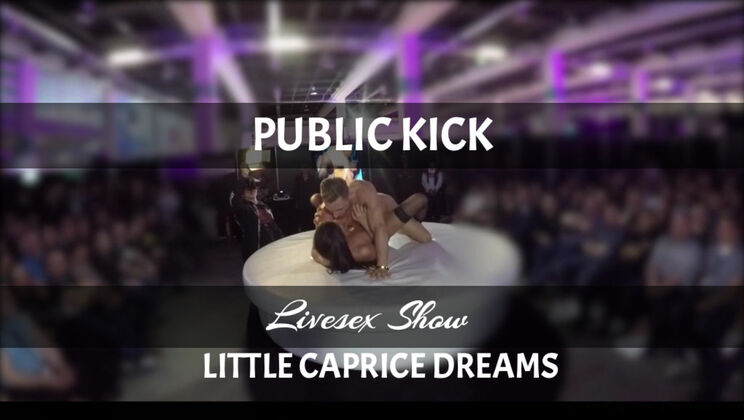 [SuperPrivateX] - Marcello Bravo's Big Cock Pleases LittleCaprice in Public