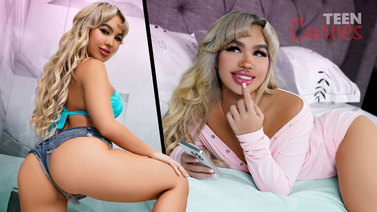 [TeenCurves(TeamSkeet)] - Midnight Cravings with Skinny Asian Luna - Nicky Rebel - Luna Luxe