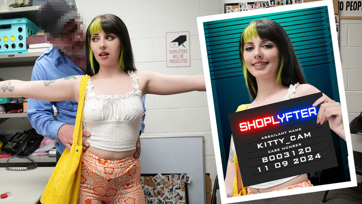 [Shoplyfter] - Thong Temptation: PAWG Kitty Cam's Story - Mike Mancini - Kitty Cam