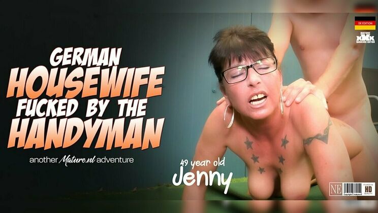 [Mature.nl] - Big Tit Jenny Fucked by Handyman in the Back - Julian - Jenny (EU)