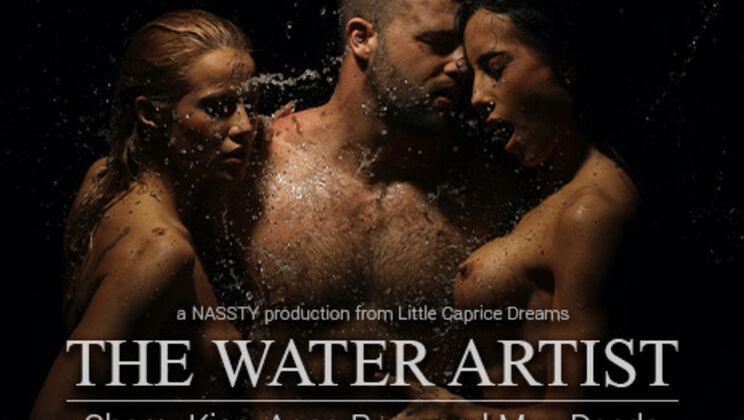 [NASSTYx] - Water Artist Brings You a Threesome with Kissing and Spooning - Cherry Kiss - Max Deeds - Anna Rose