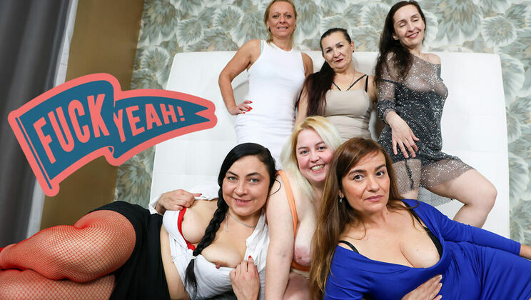[Grandmams] - Hairy Pussies and Mature Fun - Part 1 - Yvette Moore - Christina Santes - Vittoria Bad - Anna Versailles - Danny Fontana - Camila Love - Dianna Miller
