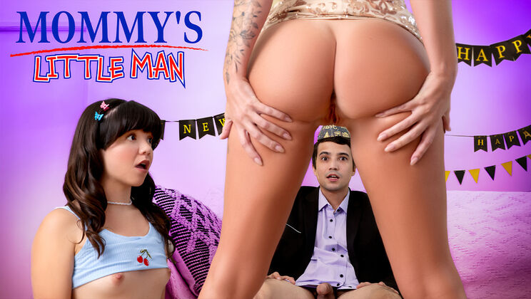 [Mommy’sLittleMan] - Asian Stepsister Stuck In Taboo Threesome - Ricky Spanish - Mochi Mona - Annie King