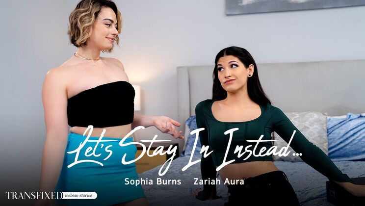 [Transfixed] - Interracial Fun with Sophia and Zariah - Sophia Burns - Zariah Aura