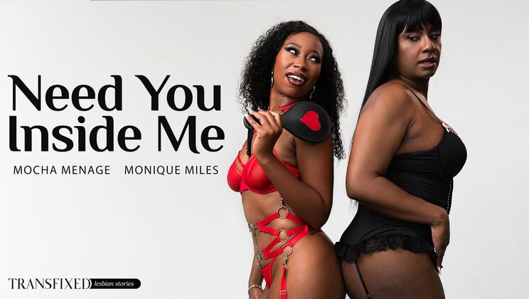 [Transfixed] - Ride My Face, Shemale! - Mocha Menage - Monique Miles