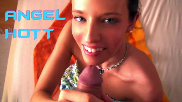 [WakeupnFuck] - Angel Hott's Deepthroat and Blowjob Skills - Angel Hott