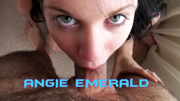 [WakeupnFuck] - Angie Emerald Displays Brunette Beauty - Angie Emerald