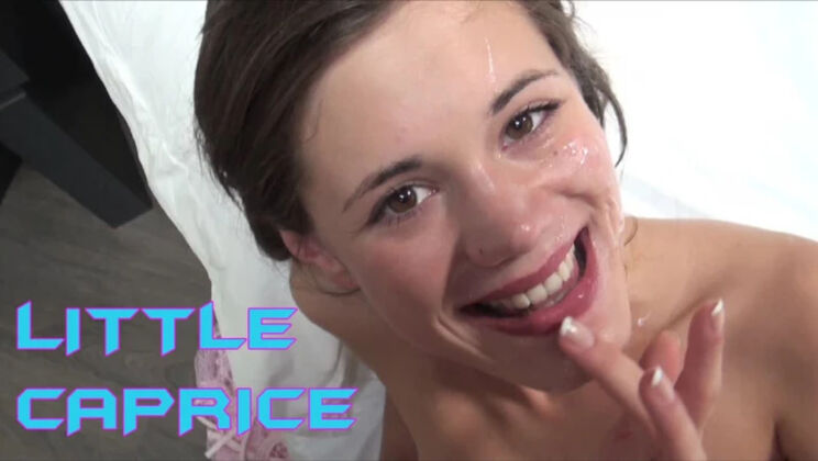 [WakeupnFuck] - Small Tits Brunette Little Caprice Takes It All - Little Caprice