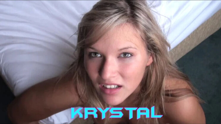 [WakeupnFuck] - Krystal's Puffy Nipples Get Spanked - Krystal