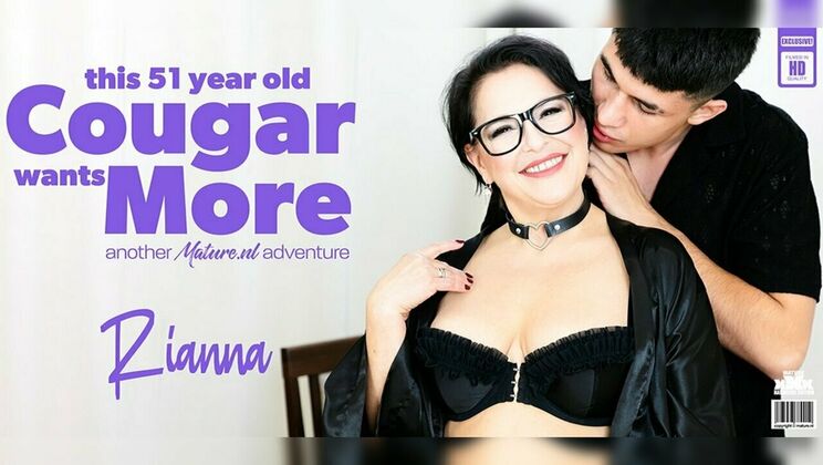[Mature.nl] - Rianna, the Seductive MILF, Takes On Toyboy Handyman - Rianna - Bruno Baxter
