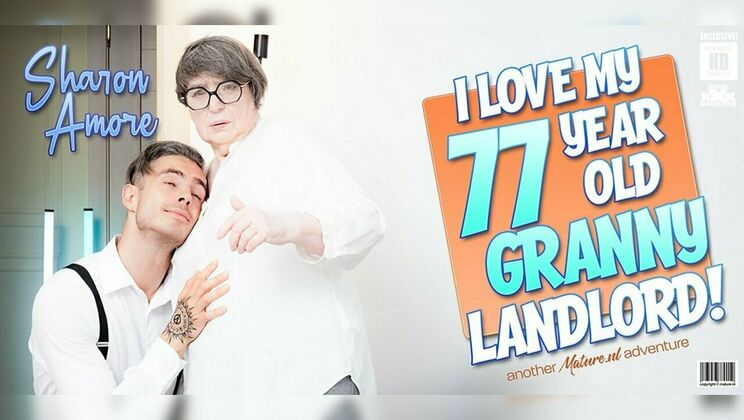 [Mature.nl] - Willy Regal Gets Busted by His Horny Granny Landlord - Willy Regal - Sharon Amore