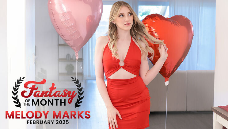 [NubileFilms] - Melody Marks Licks Pussy & Takes Big Cock - Rough Couple Sex