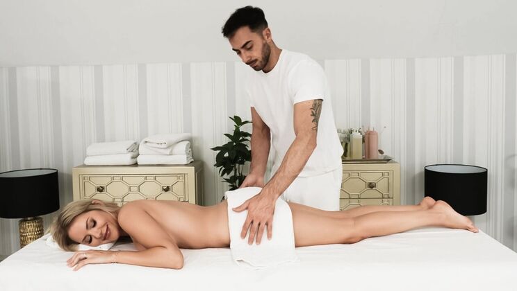 [RKPrime] - Amateur Blonde Maya Rose Gets Her Tits Massaged & Cum Covered - Maya Rose - Francis X