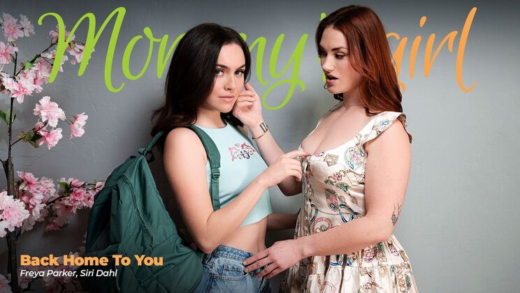 [Girlsway] - Freya Parker & Siri Dahl - Big Ass Brunette & Redhead in Lingerie - Freya Parker - Siri Dahl