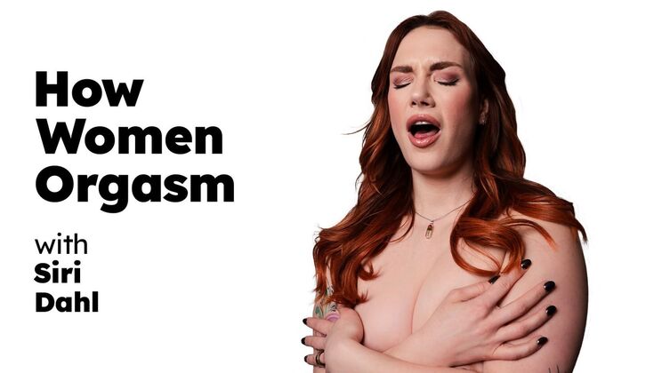 [AdultTimePilots] - Siri Dahl Interview Turns into Hot Solo Masturbation