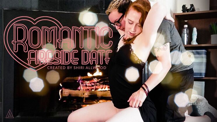 [ModelTime] - Romantic Fireside Massage Turns into Hardcore Sex - Shiri Allwood - Nicko Wolfe