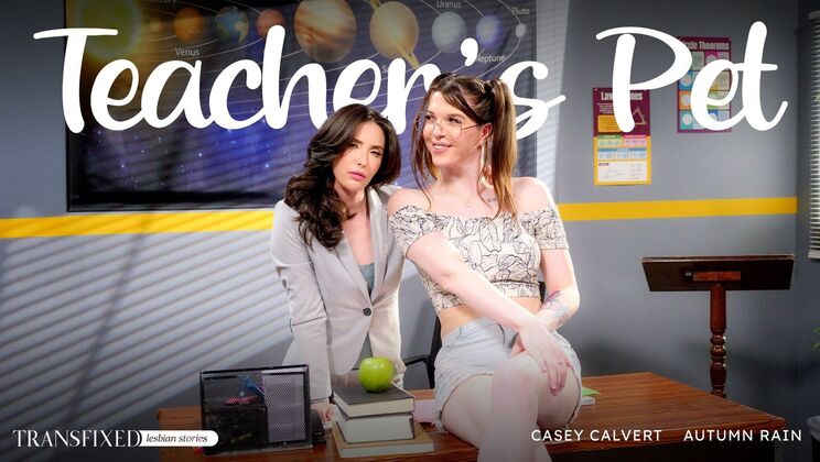 [Transfixed] - Casey Calvert Teaches Autumn Rain Hardcore Sex - Casey Calvert - Autumn Rain