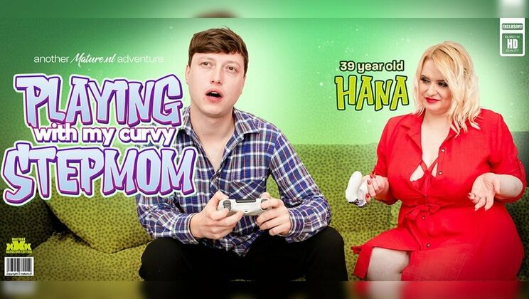 [Mature.nl] - Big natural tits stepmom Hanna gets facial from stepson - Hana - Lenny Yankee