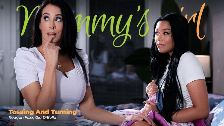 [Girlsway] - Reagan Foxx and Gia Dibella Tossing And Turning in Hot Lesbian Action - Reagan Foxx - Gia Dibella
