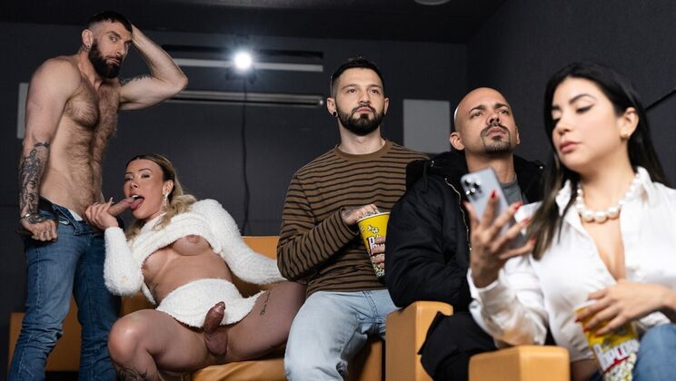 [TransAngels] - Reverse Cowgirl Anal with a Big Booty Latina - Scott Carter - Babi Honey
