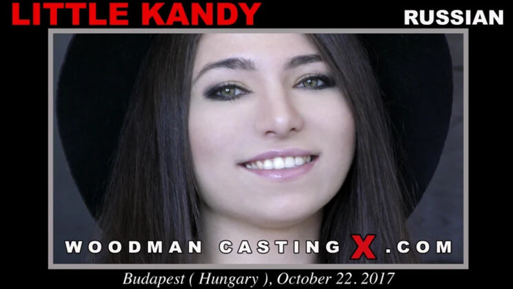 [WoodmanCasting] - Little Kandy’s big tits jiggle during hard fucking - Little Kandy