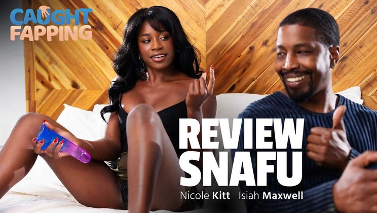 [CaughtFapping] - Pussy to Mouth Action with Ebony Stars