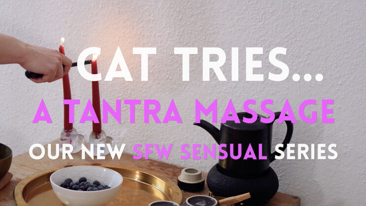 [Ersties] - Blindfolded and Tattooed: Cat Gives Zora a Massage