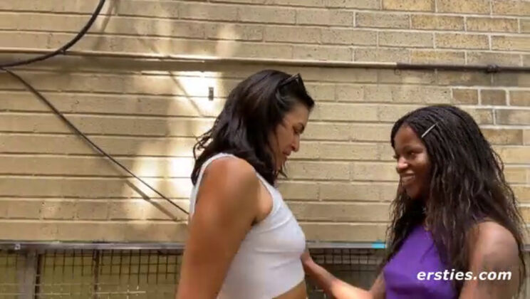 [Ersties] - Tattooed Twosome: Rough Spanking & Kissing