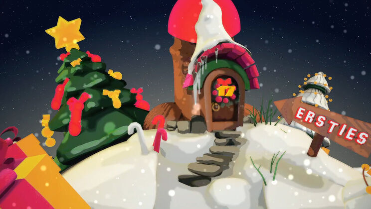 [Ersties] - Christmas Door Scene 17 - Kira (Ersties)