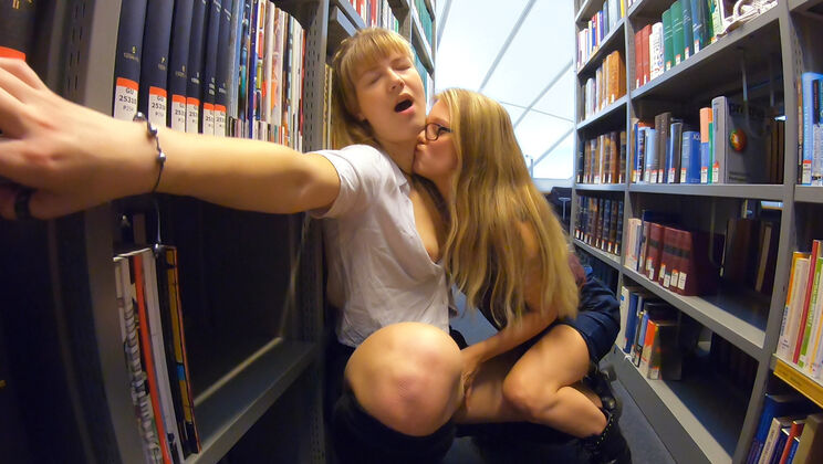 [Ersties] - Holly & Ida Get Wild in the Library - Ida (Ersties) - Holly (Ersties)