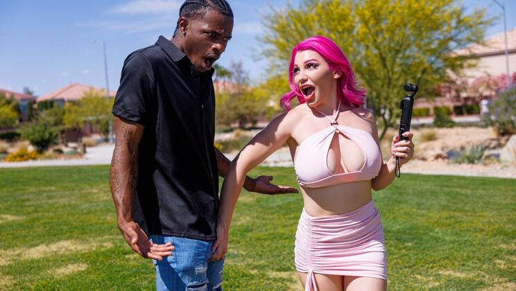 [Brazzers] - Nympho Brunette Loves Thong & Hard Fucking - Lily Lou - Damion Dayski