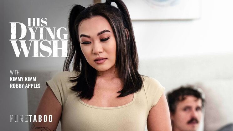 [PureTaboo] - Petite Asian Girl Sucks and Fucks for Cum on Pussy - Kimmy Kimm - Robby Apples