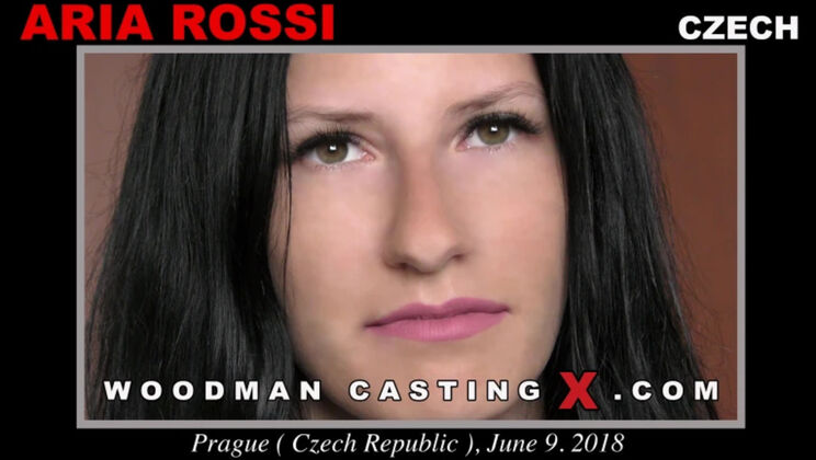 [WoodmanCasting] - Aria Rossi Casting - Big Tits, Cum in Mouth & Anal - Aria Rossi