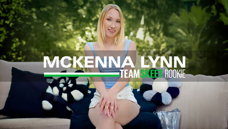 [She'sNew] - Skinny Teen McKenna Lynn Gives Slurpy Blowjob - Donnie Rock - Mckenna Lynn