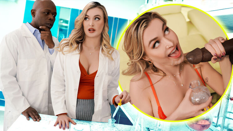 [BBCParadise] - Interracial Sex in the Lab with MILF - Natalia Starr - Will Tile