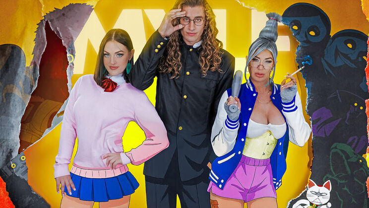 [BadMilfs] - My Possessed Boyfriend Gets Taboo Lesbian Threesome Ghost Fuck! - Lolly Dames - Giovanni - Lucy Lotus