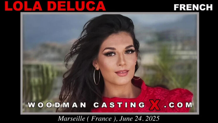 [WoodmanCasting] - Brunette Lola Deluca Submits to Anal & Spanking in Casting - Lola Deluca