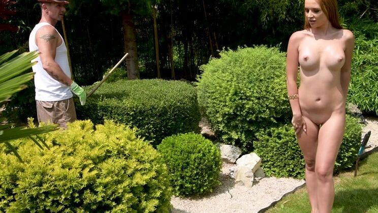 [PornWorld] - Gardener fucks Kaisa Nord with long hair on beach - David Perry - Kaisa Nord