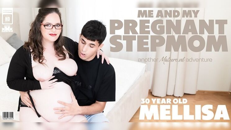 [Mature.nl] - Stepmom Melissa Opens Spread Pussy for Stepson’s Hot Creampie - Mellisa - Bruno Baxter